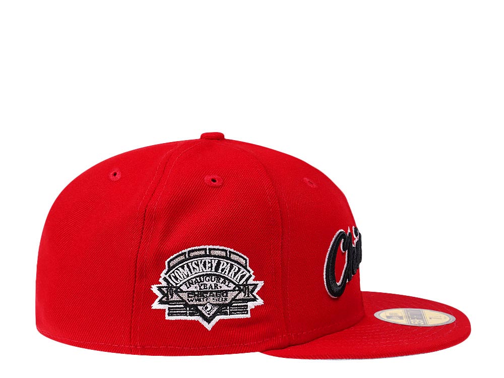 New Era Chicago White Sox Comiskey Park Inaugural Year 1991 Color Flip Edition 59Fifty Fitted Cap