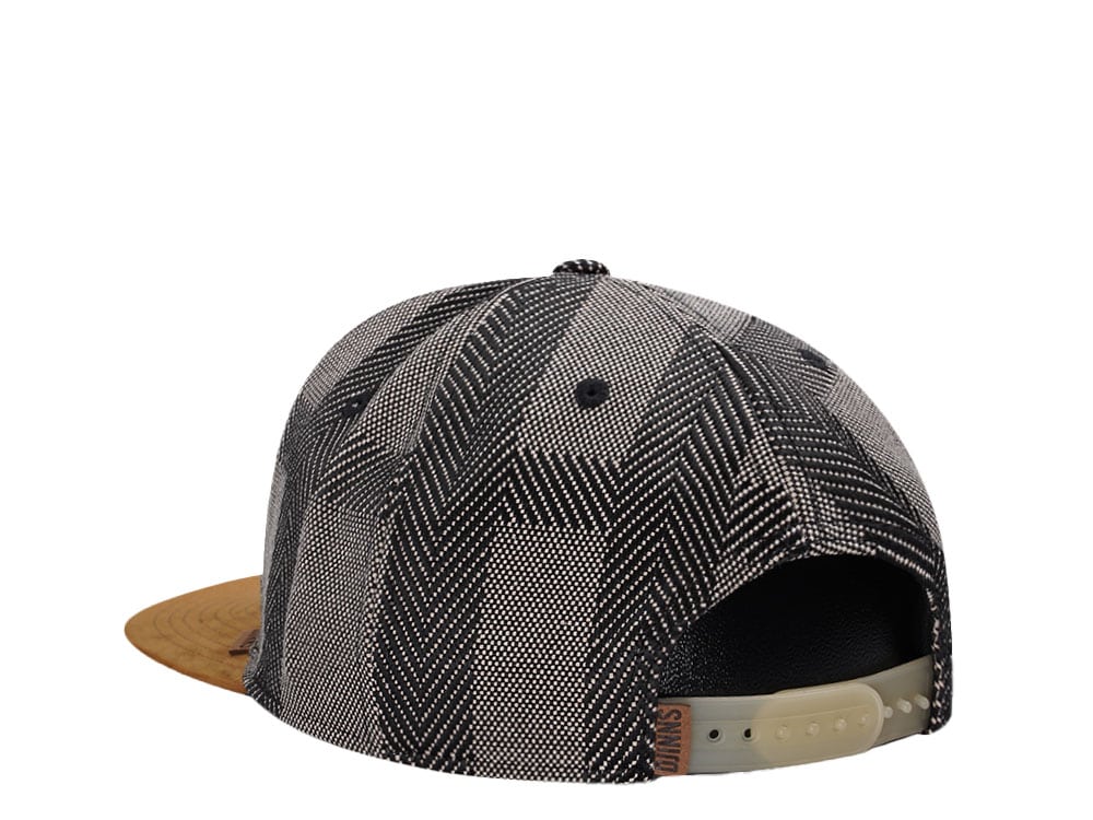 Djinns Hermecheck Olive 6 Panel Snapback Cap