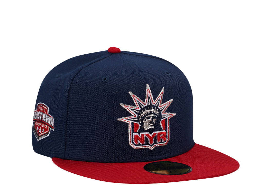New Era New York Rangers Lady Liberty Two Tone Edition Navy 59Fifty Fitted Cap