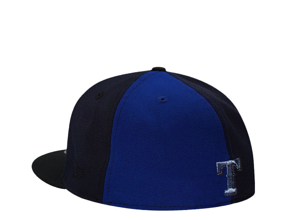 New Era Texas Rangers 40th Anniversary Blue Pinwheel Edition 59Fifty Fitted Cap