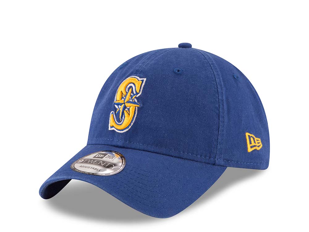 New Era Seattle Mariners Royal Core Classic 9Twenty Strapback Cap
