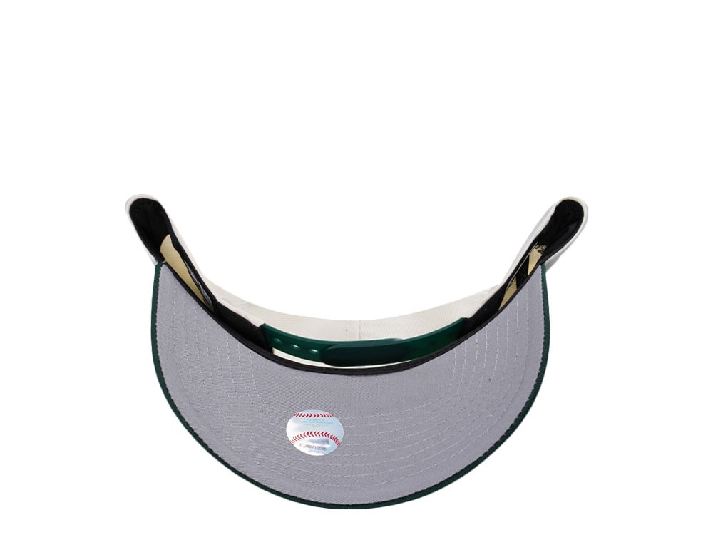 New Era Oakland Athletics World Series 1985 Chrome Two Tone Edition 9Forty A Frame Snapback Cap