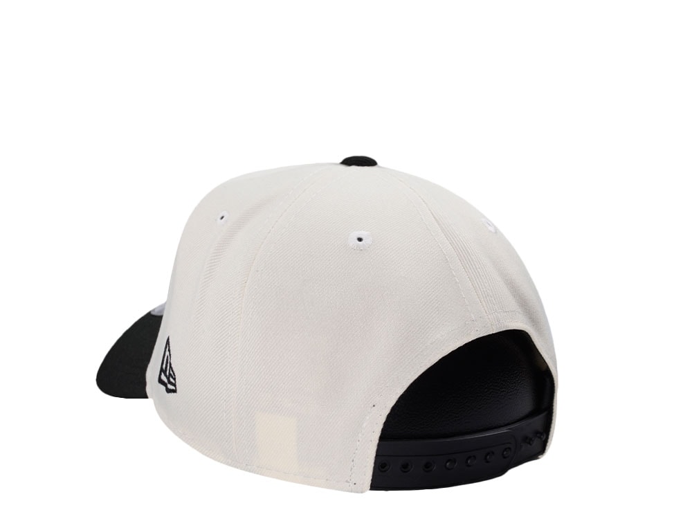 New Era Detroit Tigers Chrome Black Two Tone Edition 9Forty A Frame Snapback Cap