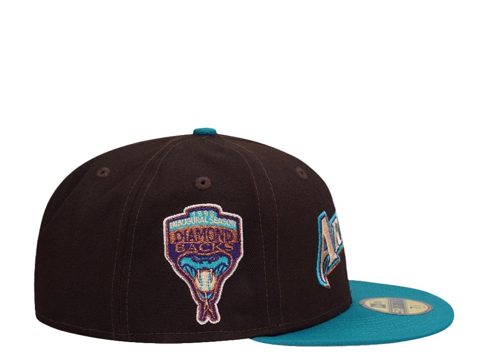 New Era Arizona Diamondbacks Inaugural Season 1998 Burned Copper Two Tone Edition 59Fifty Fitted Cap