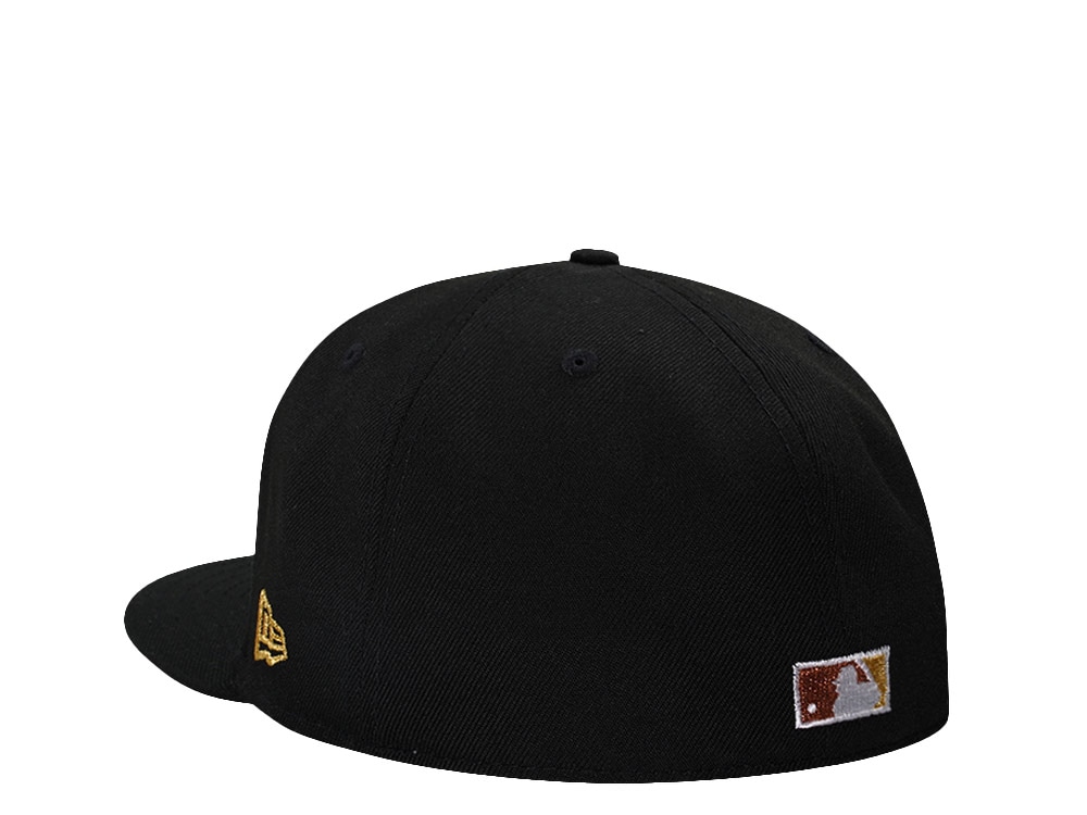 New Era New York Mets 40th Anniversary Black Copper Gold Edition 59Fifty Fitted Cap