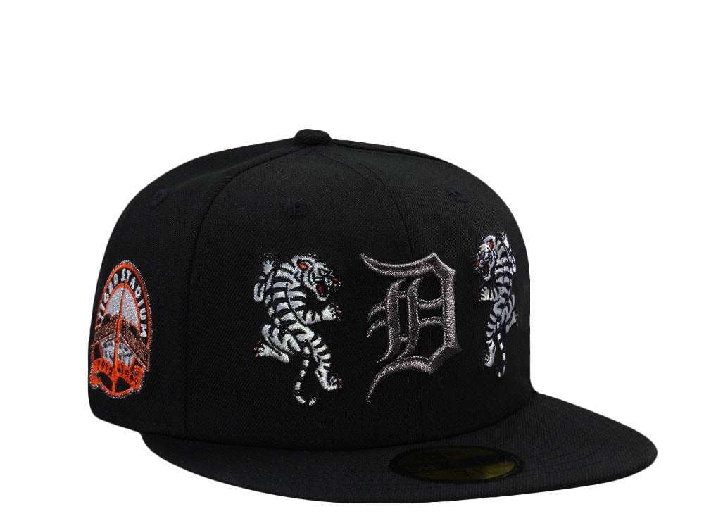 New Era Detroit Tigers Stadium Metallic Prime Edition 59Fifty Fitted Cap