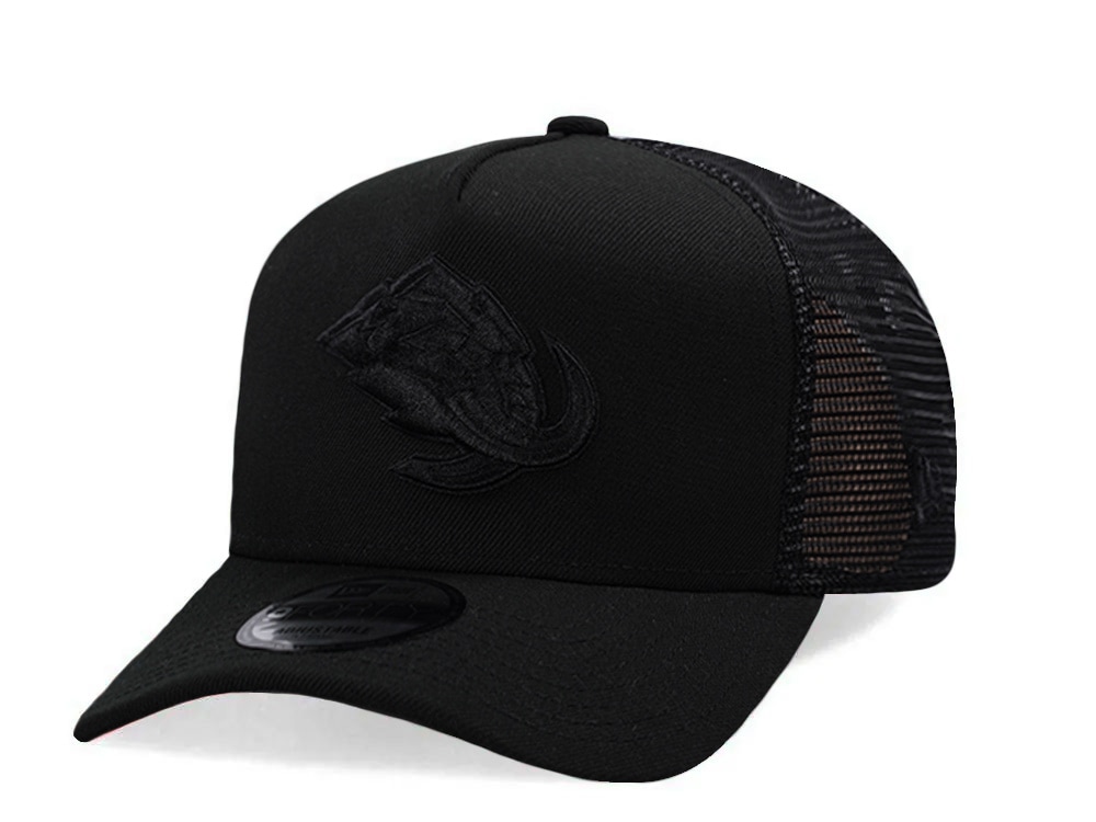 New Era Utah Mammoth Black Prime Edition 9Forty A Frame Trucker Snapback Cap