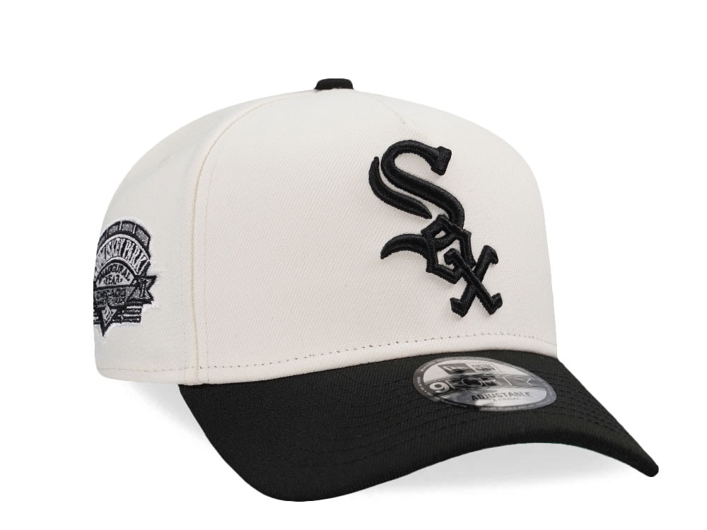 New Era Chicago White Sox Comiskey Park Chrome Two Tone Edition 9Forty A Frame Snapback Cap