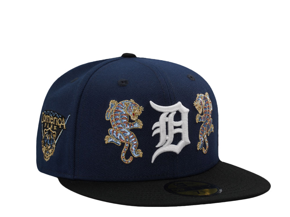New Era Detroit Tigers Comercia Park Navy Two Tone Edition 59Fifty Fitted Cap