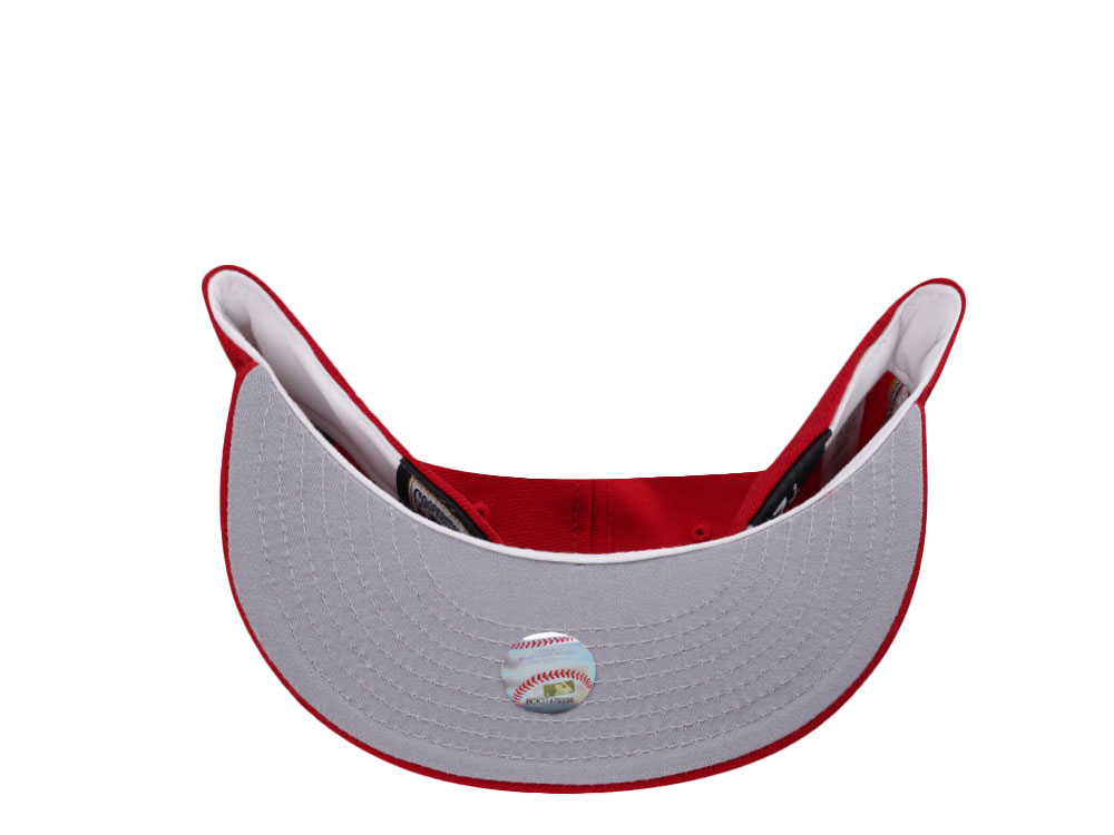 New Era Atlanta Braves 40th Anniversary Scarlet Wool Prime Edition 59Fifty Fitted Cap
