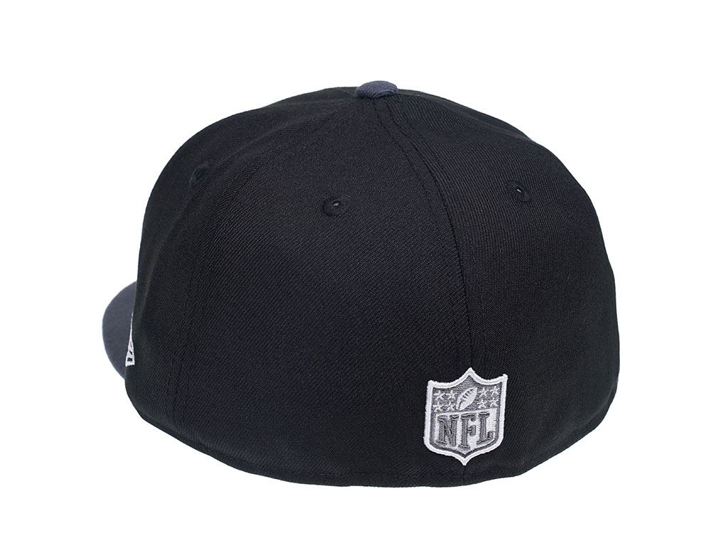 New Era Seattle Seahawks Two Tone Gray  Edition 59Fifty Fitted Cap