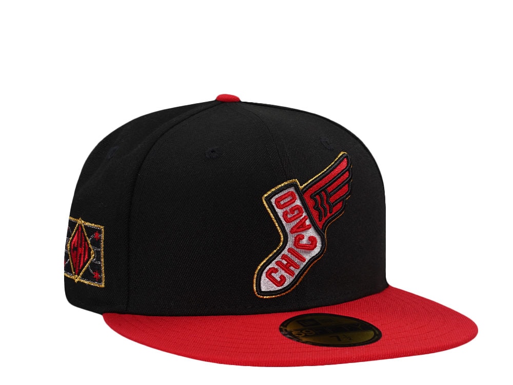 New Era Chicago White Sox Black Two Tone Edition 59Fifty Fitted Cap