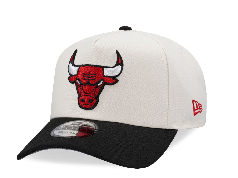 New Era Chicago Bulls Classic Chrome Two Tone Edition 9Forty A Frame Snapback Cap