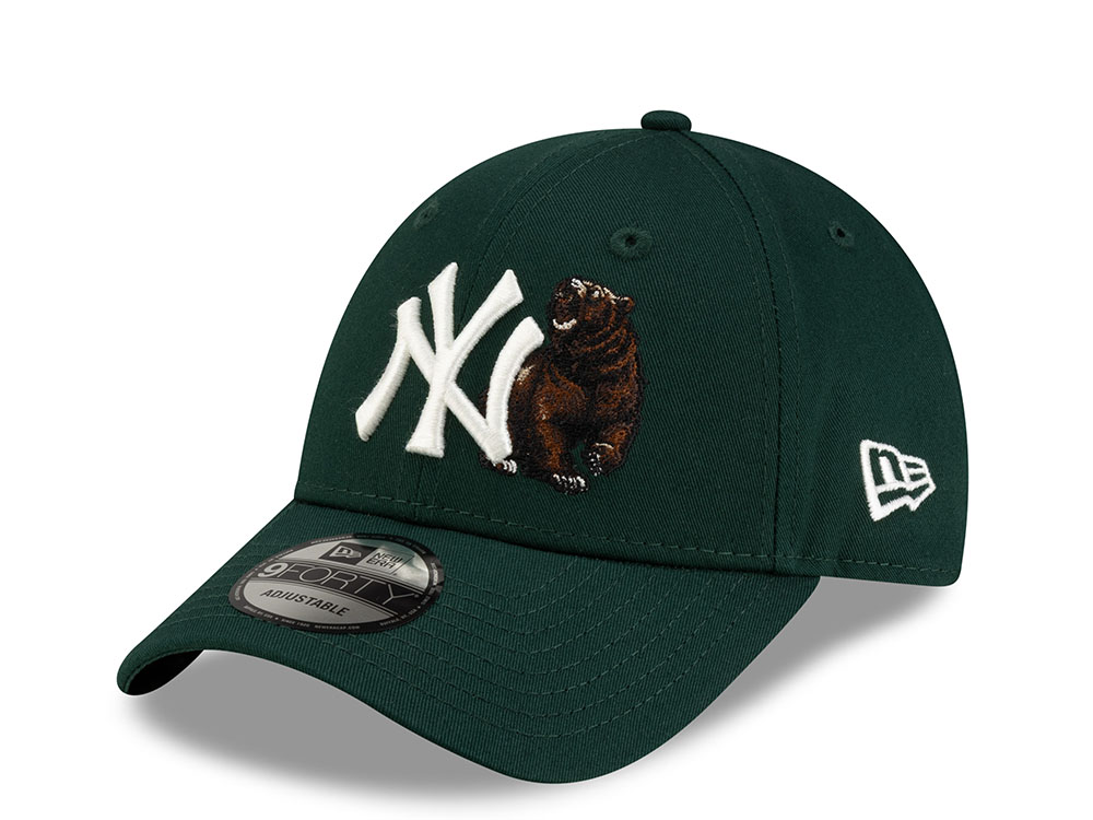 New Era New York Yankees Outdoor Icon Dark Green Prime Edition 9Forty Adjustable Cap