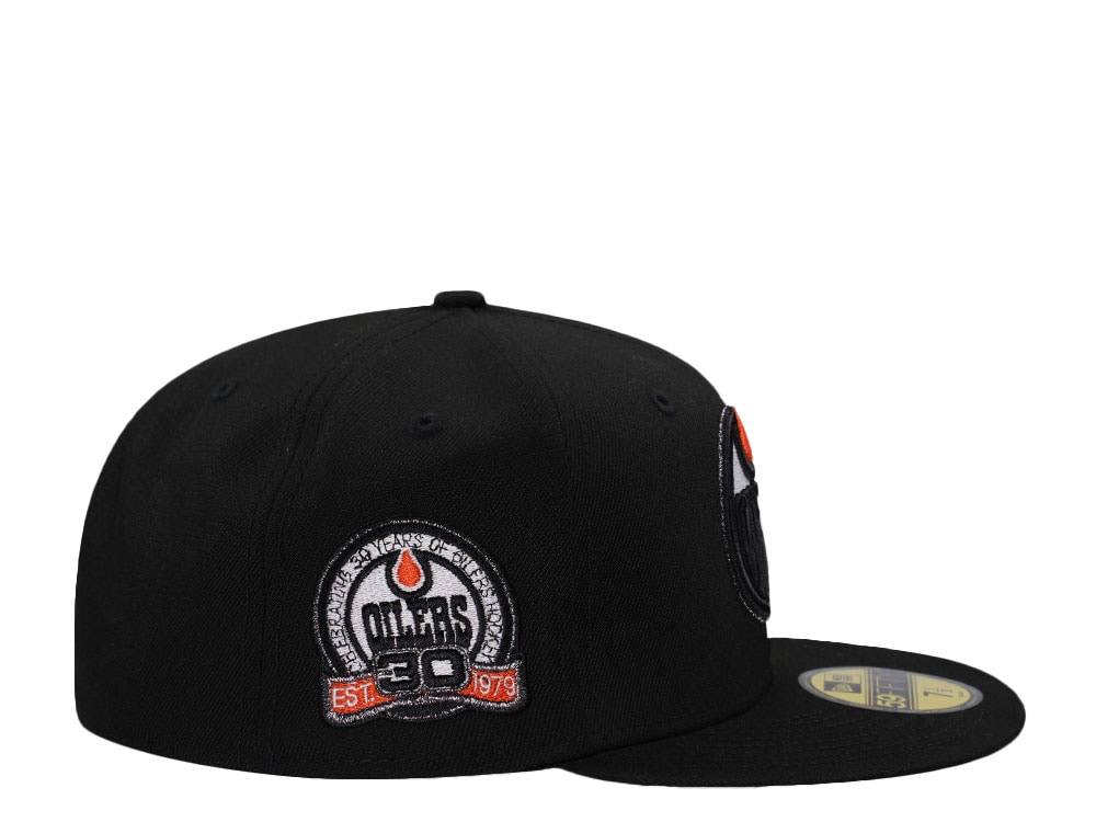New Era Edmonton Oilers 30th Anniversary Metallic Prime Edition 59Fifty Fitted Cap