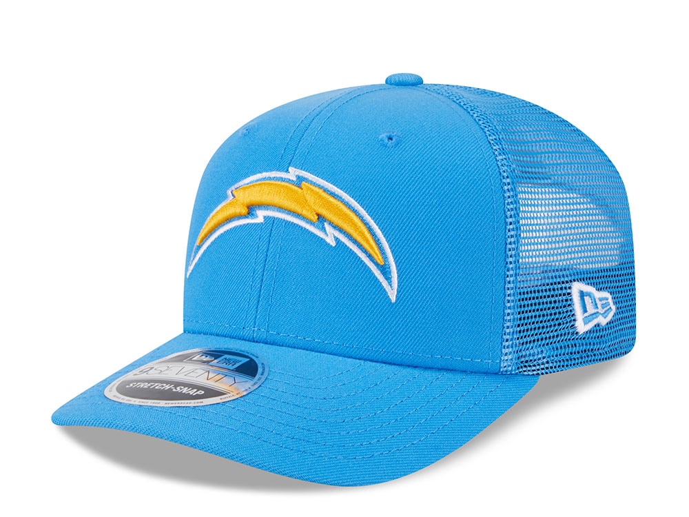 New Era Los Angeles Chargers Light Blue Edition 9Seventy Trucker Snapback Cap