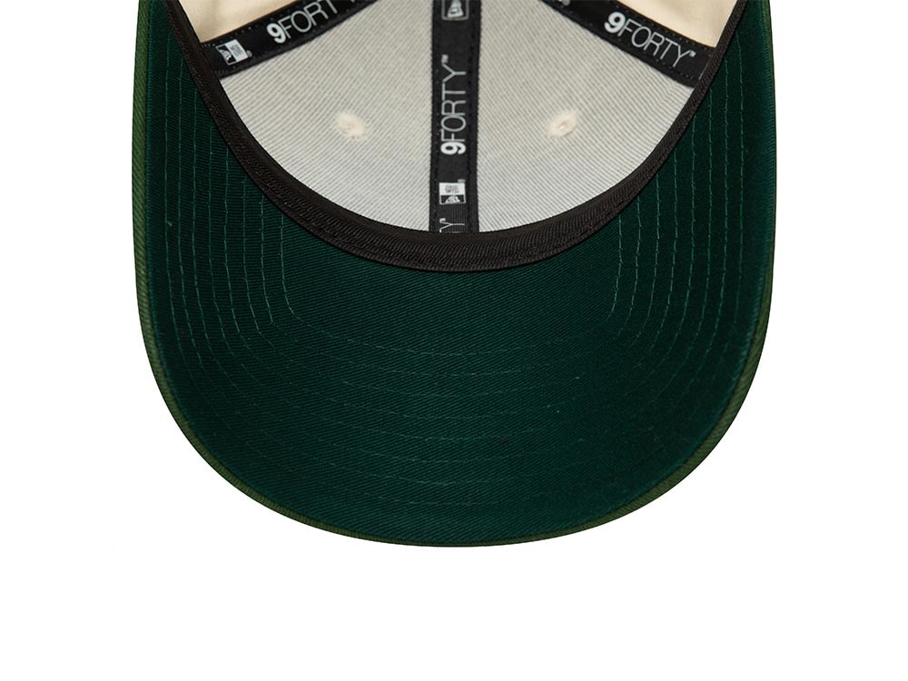 New Era Oakland Athletics Cream Two Tone Edition 9Forty Strapback Cap