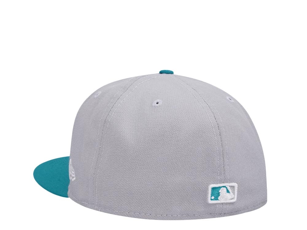 New Era Baltimore Orioles Gray Aqua Two Tone Edition 59Fifty Fitted Cap