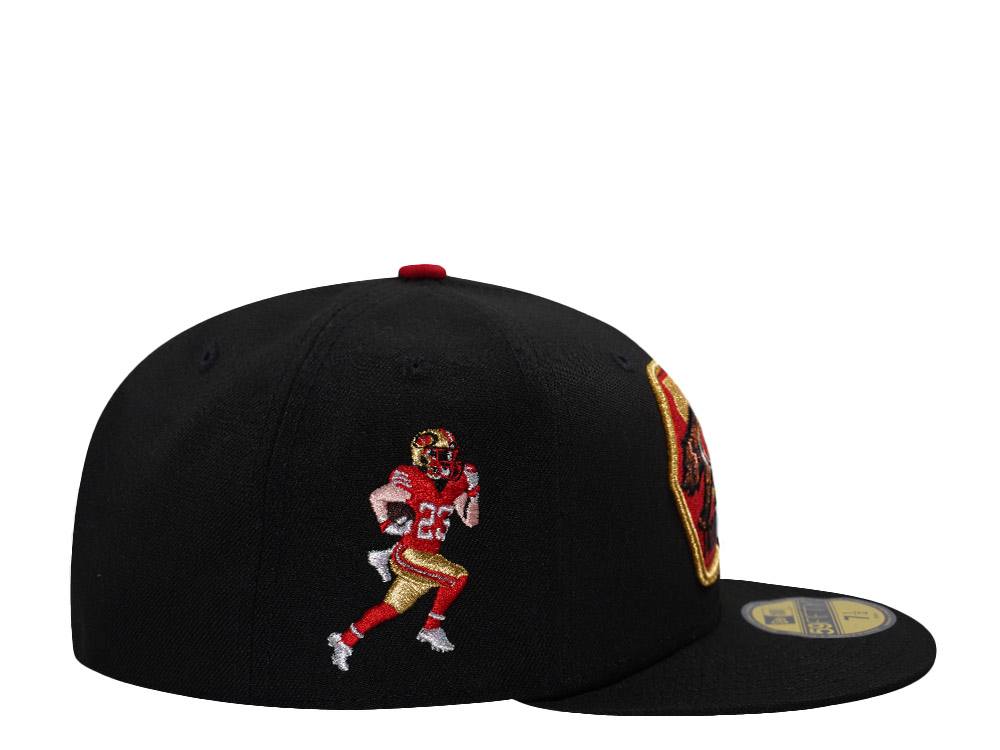 New Era San Francisco 49ers Mccaffrey Black Prime Edition 59Fifty Fitted Cap
