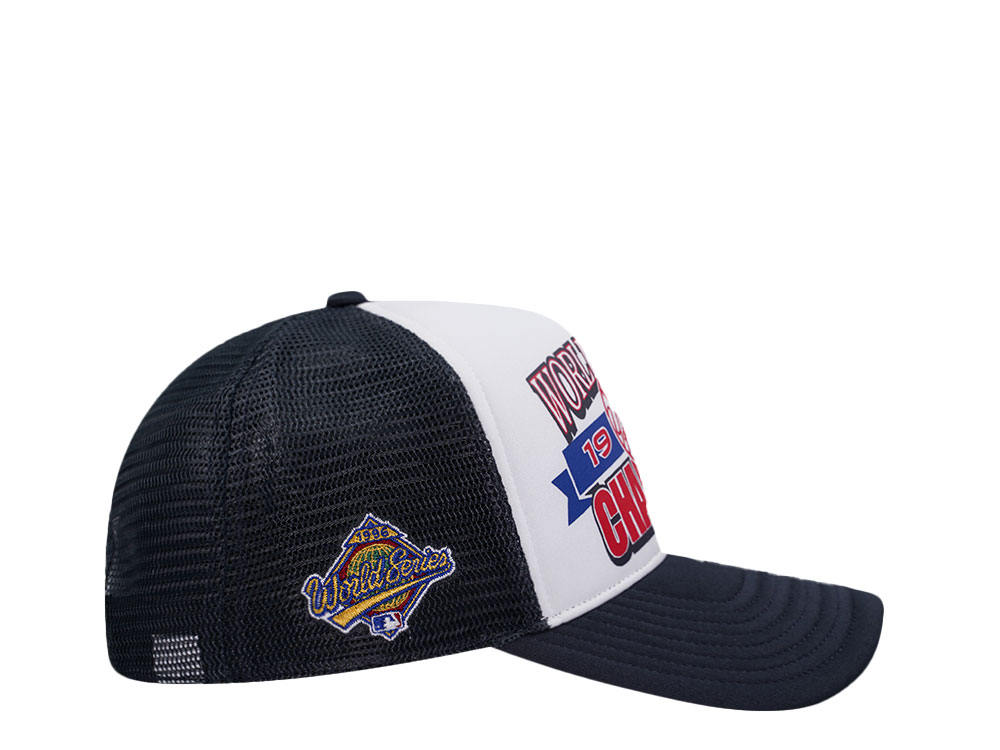 47Brand New York Yankees BCPTN World Series Navy Foam Champ Offside Trucker Snapback Cap