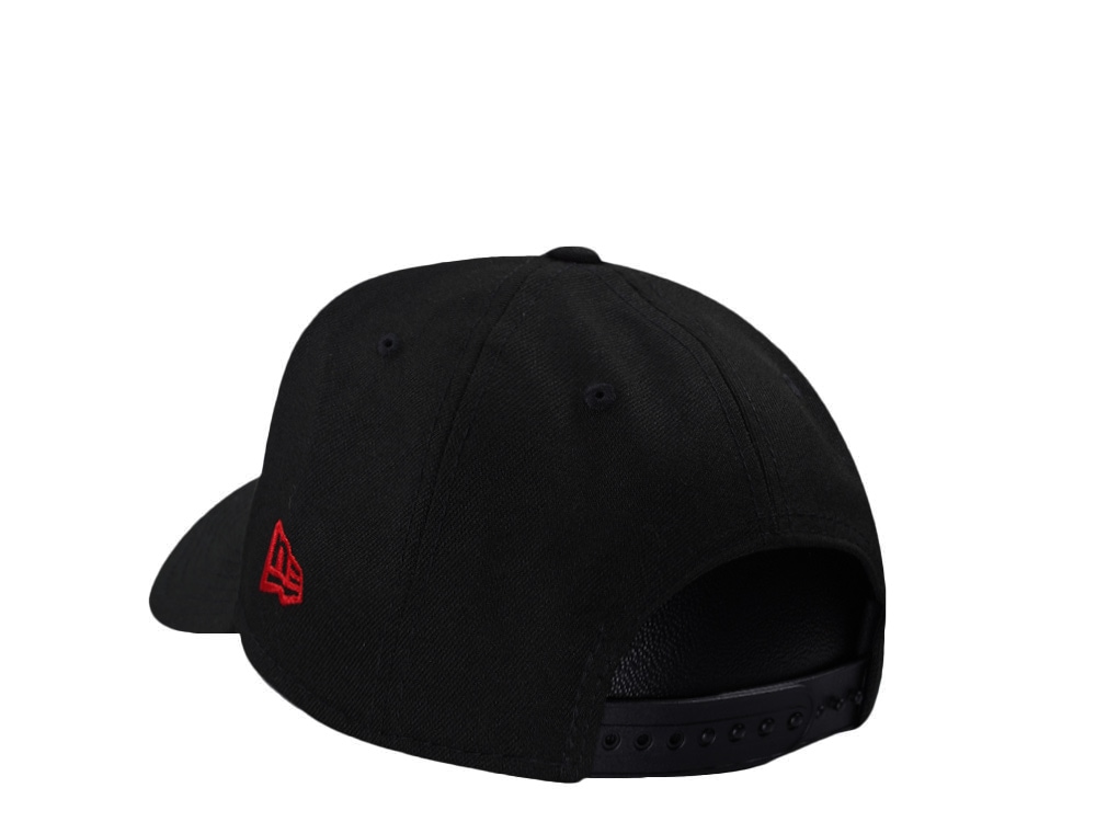 New Era Kansas City Chiefs 50th Anniversary Black Prime Edition 9Forty A Frame Snapback Cap