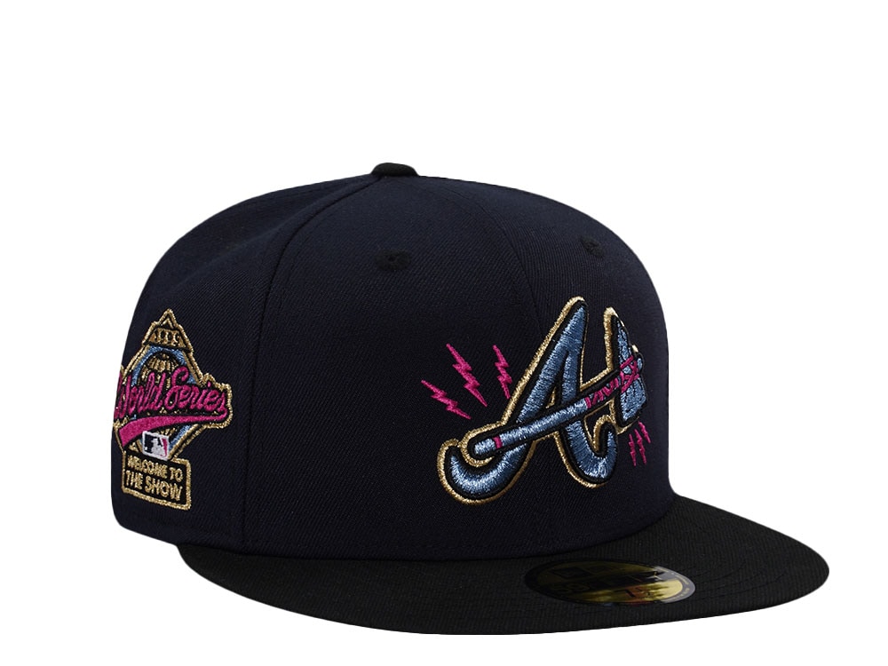 New Era Atlanta Braves World Series 1995 Black Prime Edition 59Fifty Fitted Cap