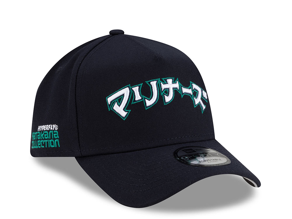 New Era Seattle Mariners Hyperfly Edition 9Forty A Frame Snapback Cap