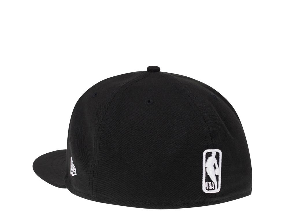 New Era San Antonio Spurs Black Script Edition 59Fifty Fitted Cap