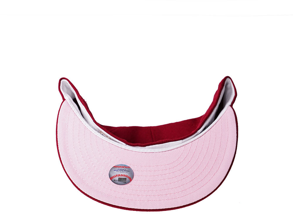 New Era Philadelphia Athletics All Star Game 1933 Cardinal and Pink Edition 59Fifty Fitted Cap