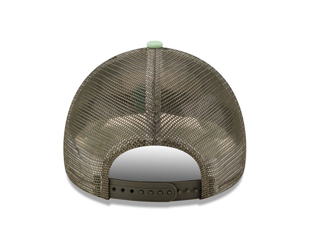 New Era Eagle Patch Trucker A Frame Snapback Cap