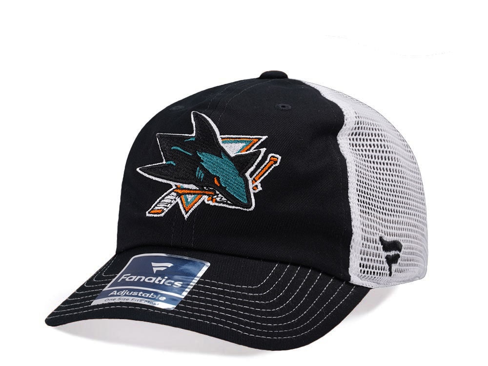 Fanatics San Jose Sharks Iconic Trucker Snapback Cap