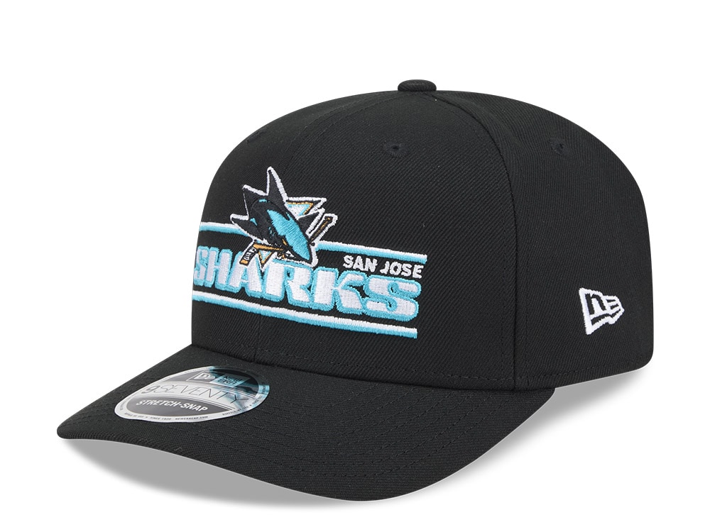 New Era San Jose Sharks Stated Edition 9Seventy Stretch Snapback Cap
