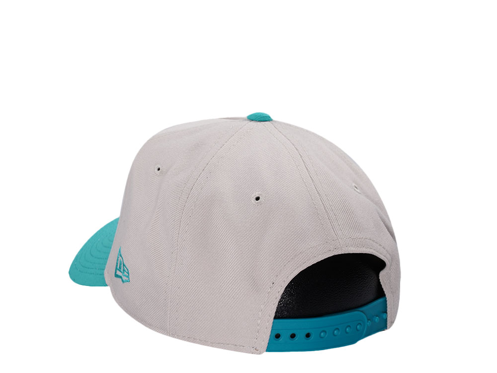 New Era Miami Dolphins Stone Two Tone 9Forty A Frame Snapback Cap