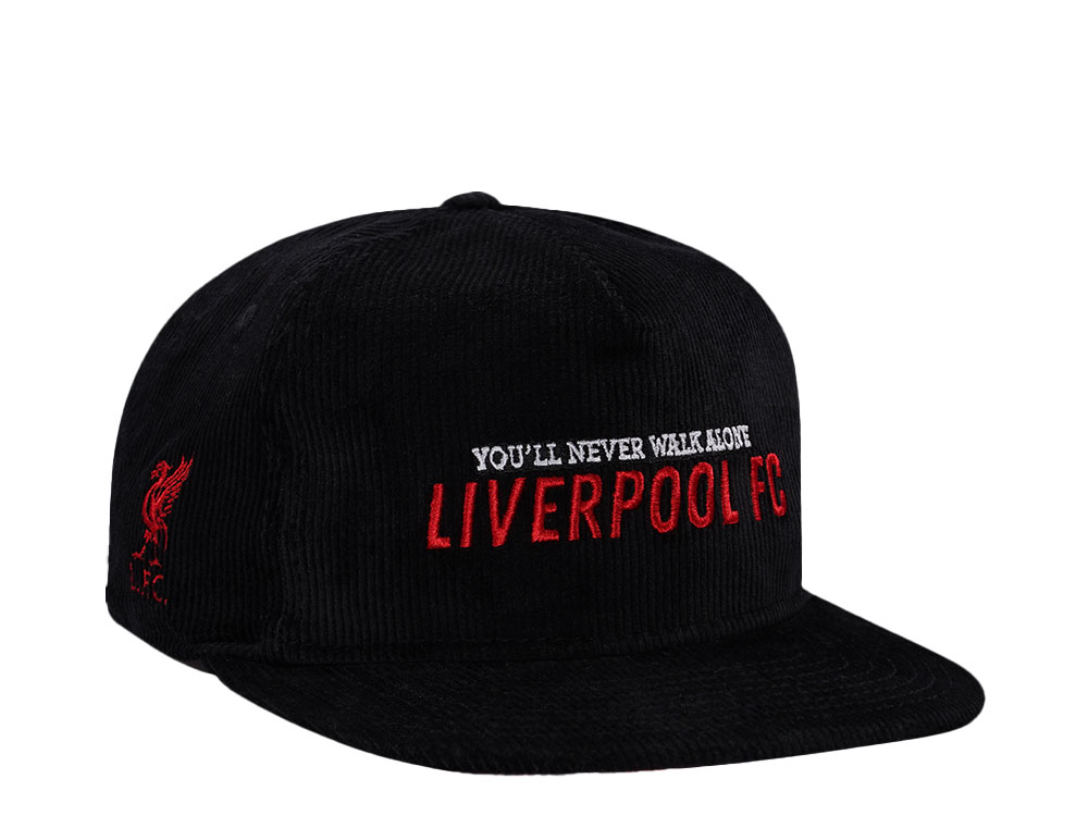 New Era Liverpool FC Black Cord 19Twenty Snapback Cap