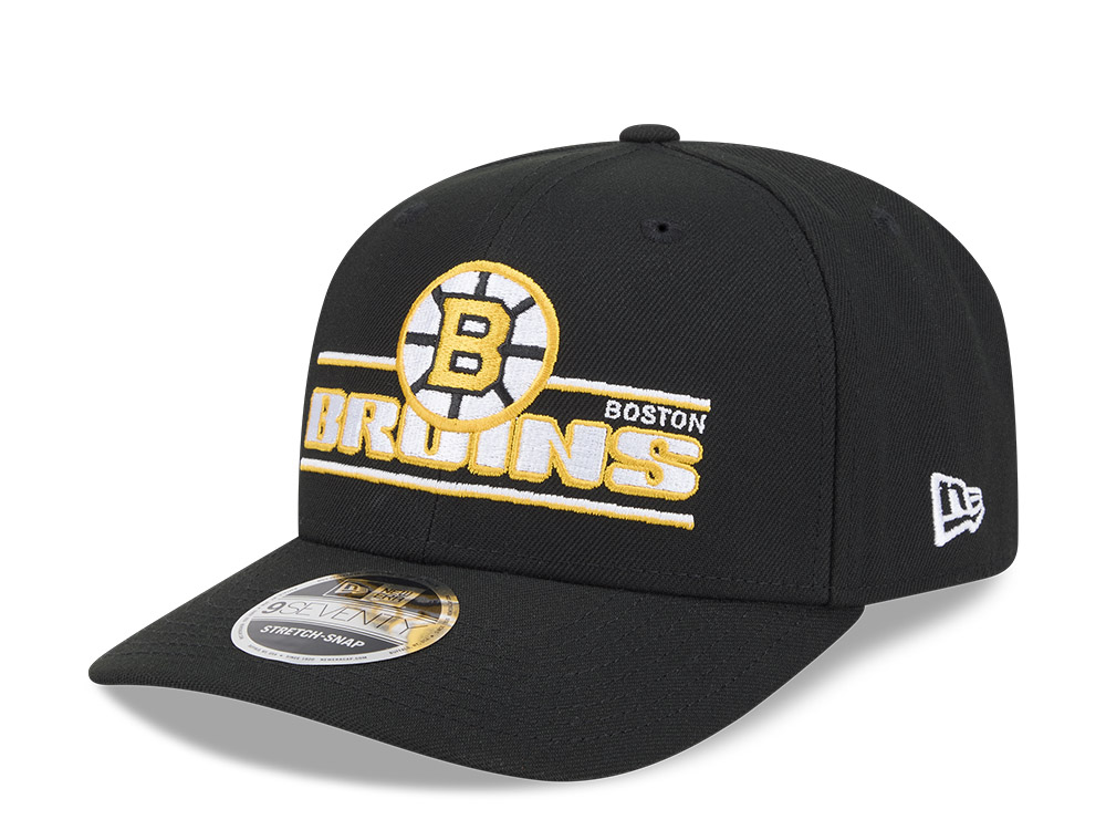 New Era Boston Bruins Stated Edition 9Seventy Stretch Snapback Cap