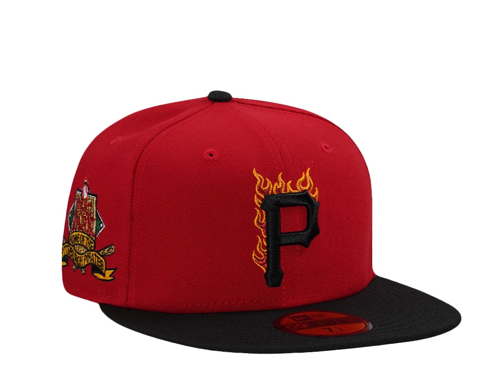 New Era Pittsburgh Pirates PNC Park Scarlet Red Two Tone Edition 59Fifty Fitted Cap