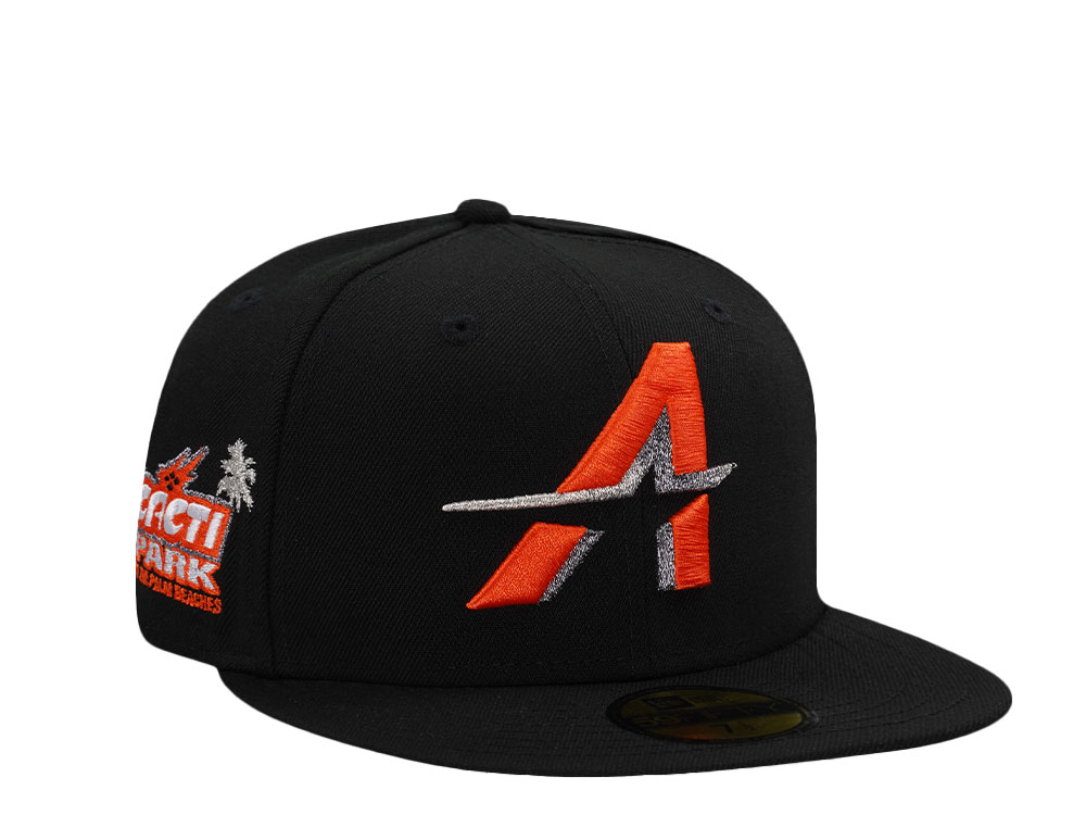New Era Houston Astros Cacti Park Black Prime Edition 59Fifty Fitted Cap