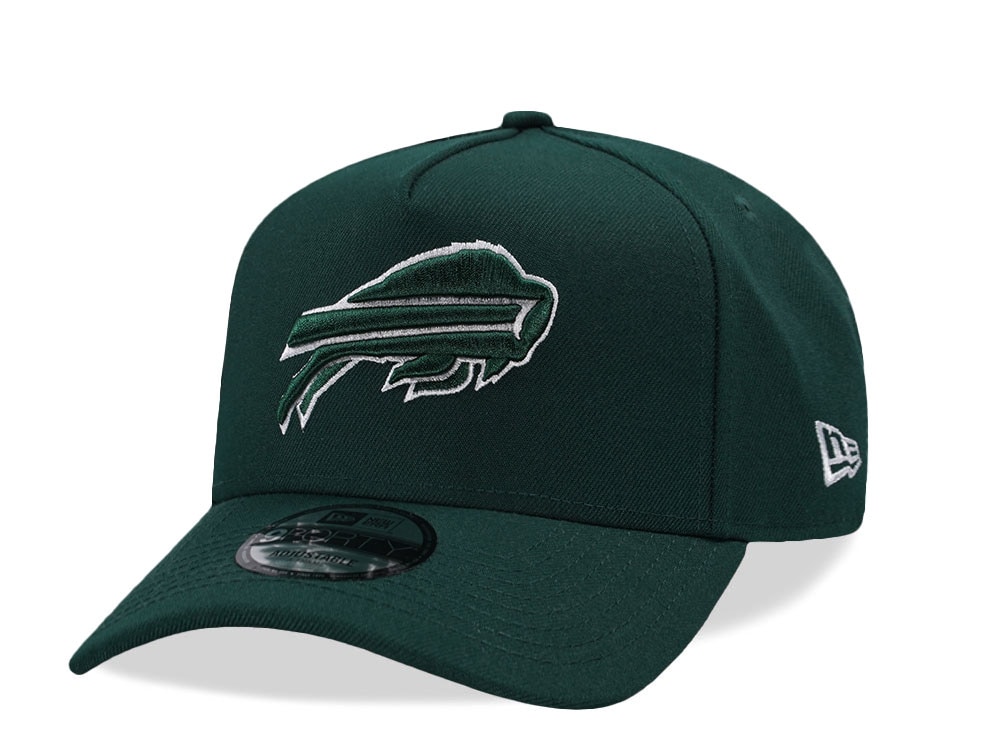 New Era Buffalo Bills Field Green Prime Edition 9Forty A Frame Snapback Cap