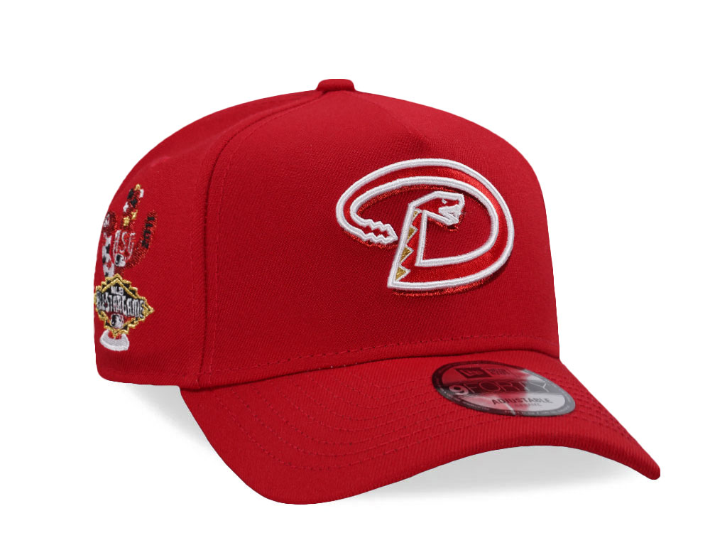 New Era Arizona Diamondbacks All Star Game 2011 Red Prime Edition 9Forty A Frame Snapback Cap