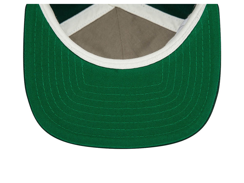 New Era Eugene Emeralds Dark Green A Frame Golfer Snapback Cap