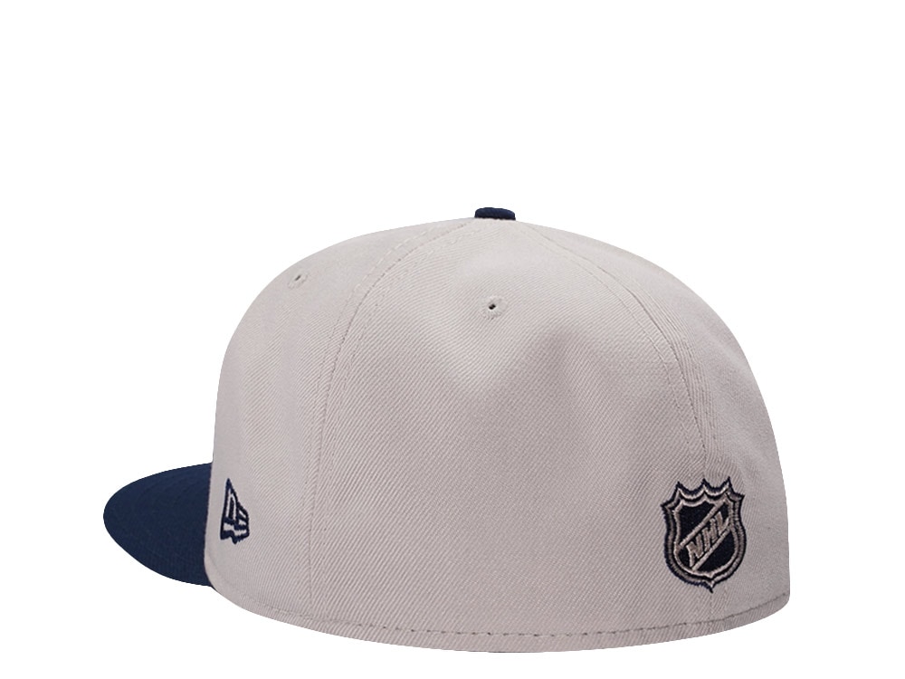 New Era Columbus Blue Jackets 10th Anniversary Stone Two Tone Edition 59Fifty Fitted Cap