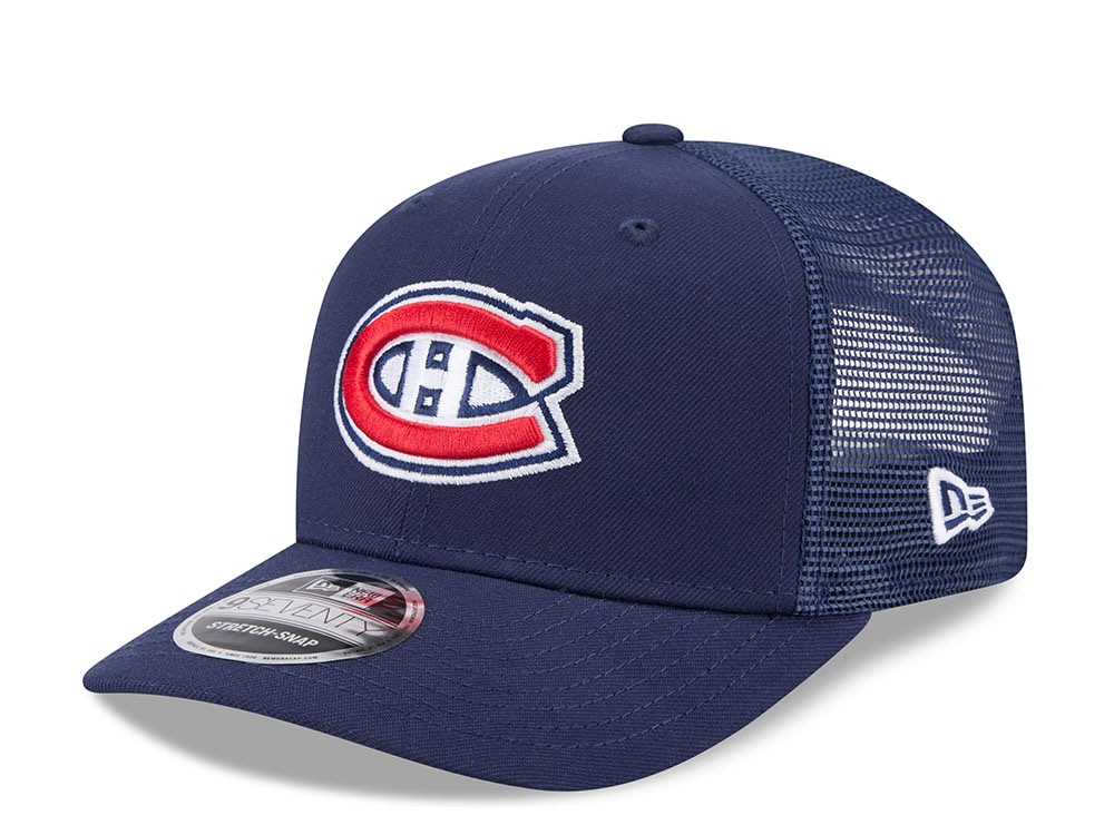 New Era Montreal Canadiens Navy Edition 9Seventy Trucker Snapback Cap