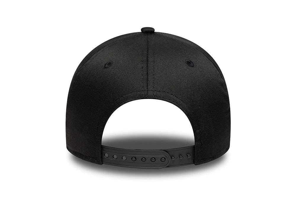 New Era Los Angeles Lakers Metallic Black 9Forty A Frame Snapback Cap