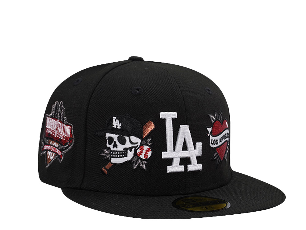 New Era Los Angeles Dodgers 40th Anniversary Tattoo Black Prime Edition 59Fifty Fitted Cap