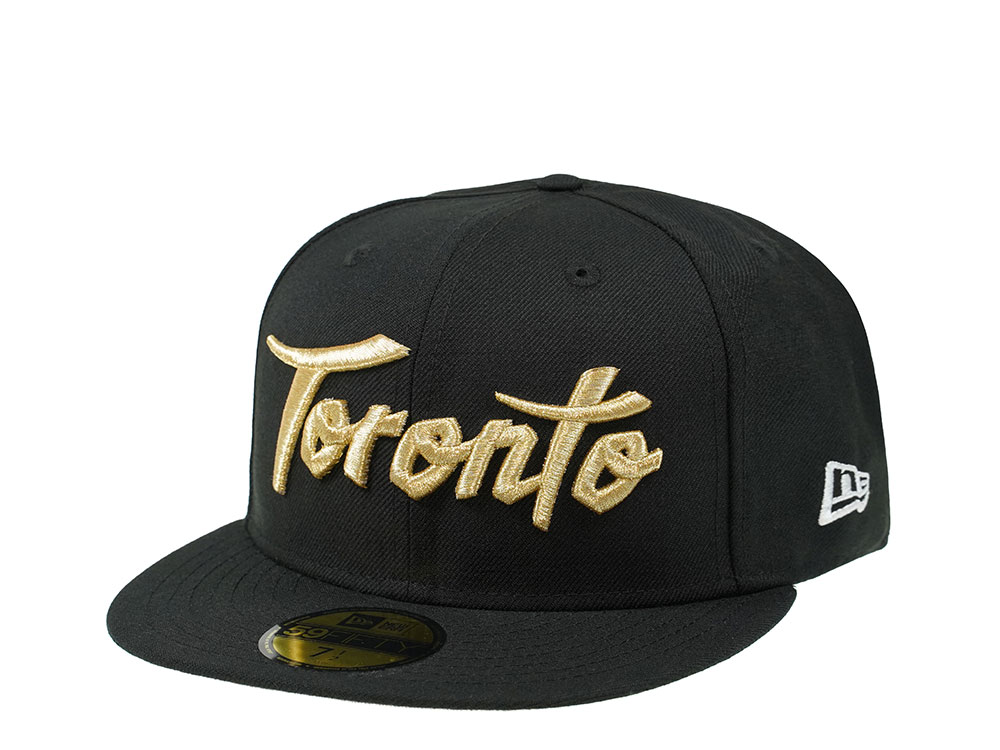 New Era Toronto Raptors City Gold Edition 59Fifty Fitted Cap