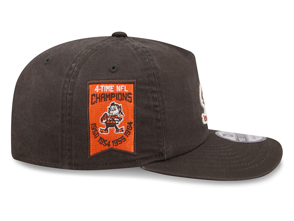 New Era Cleveland Browns 4x Champions Charcoal Edition 19Twenty Snapback Cap