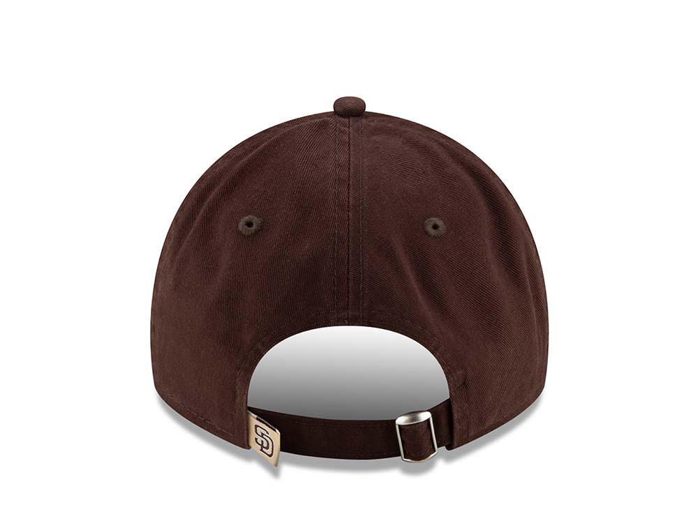 New Era San Diego Padres Brown Core Classic 9Twenty Strapback Cap