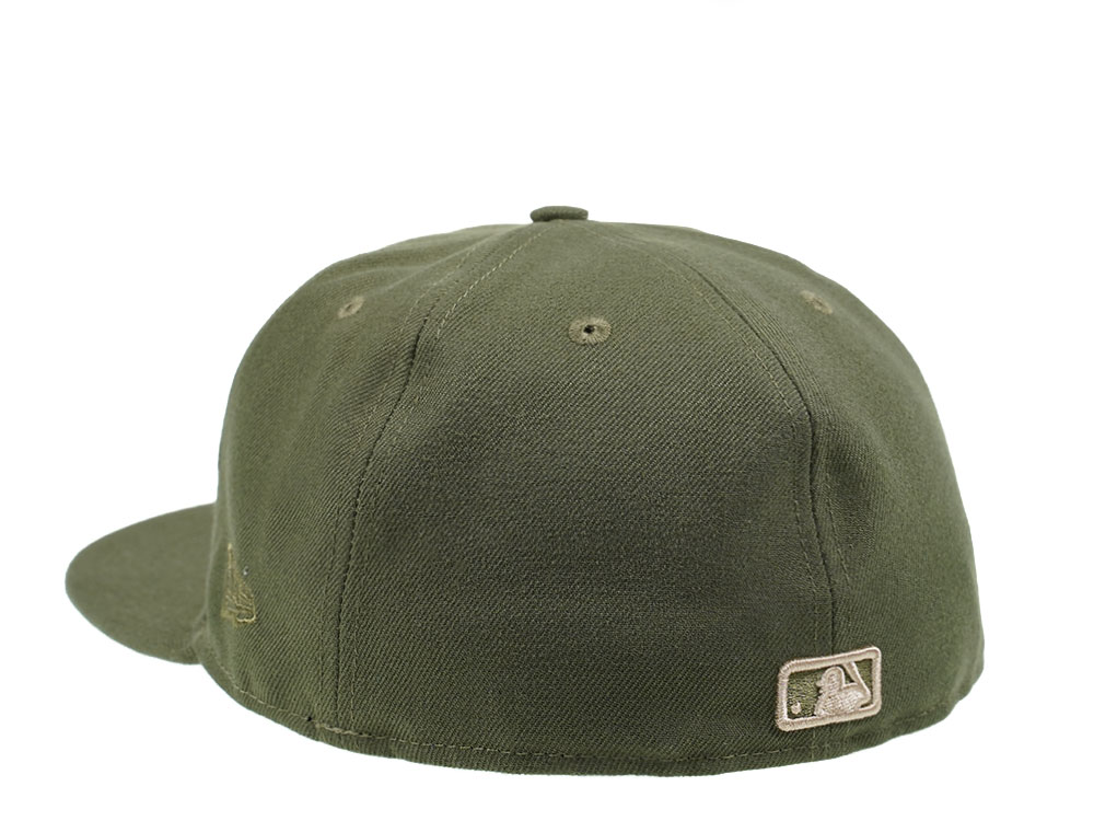 New Era New York Mets Olive Edition 59Fifty Fitted Cap