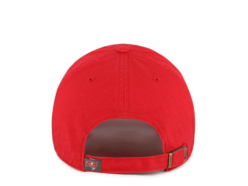 47Brand Tampa Bay Buccaneers Red Classic Edition Clean Up Strapback Cap