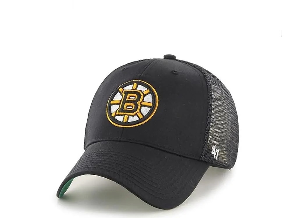 47brand Boston Bruins Classic Trucker Snapback Cap